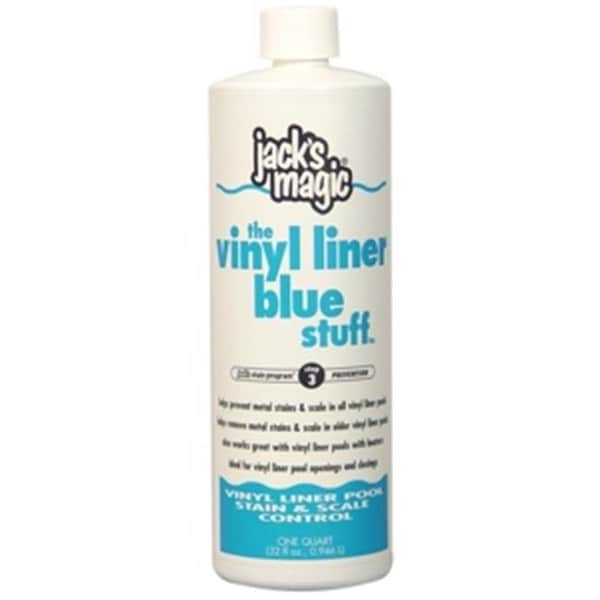 Jacks Magic Jacks Magic JMBLUEVINYL032 Vinyl Liner Blue Stuff - Stain & Scale Control; 32 oz JMBLUEVINYL032 - main